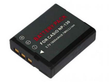 Erstatte Digitalkamera batteri casio  til NP-130 