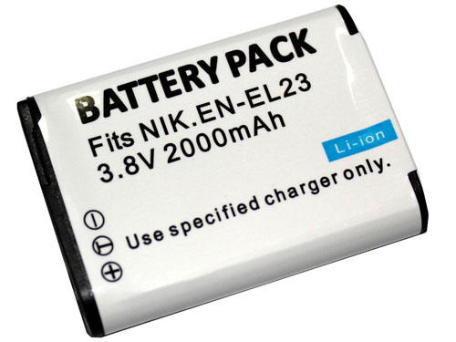 Erstatte Kamerabatteri nikon  til ENEL23 