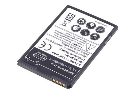 Erstatte Mobiltelefon batteri HTC  til Vision 