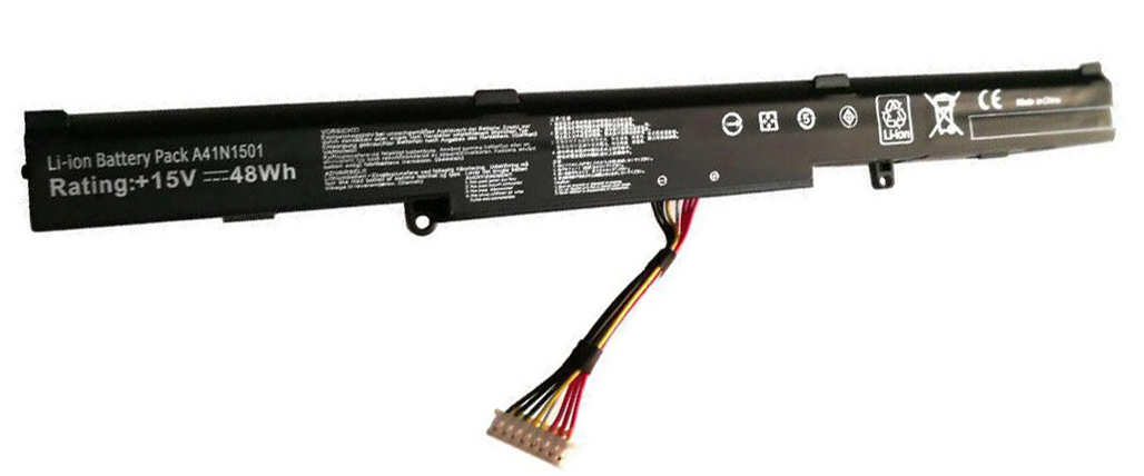 Erstatte BÃ¦rbar Batteri ASUS  til GL752V-Series 