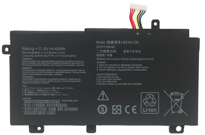 Erstatte BÃ¦rbar Batteri ASUS  til FX504GD 