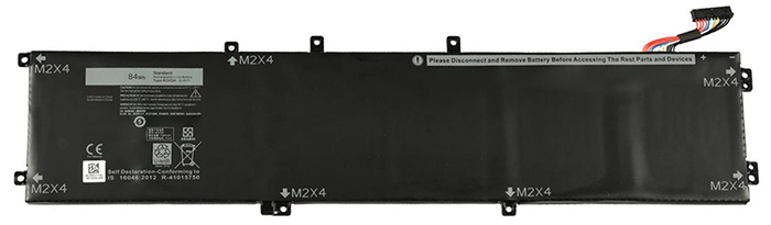Erstatte Bærbart Batteri dell  til 1P6KD 