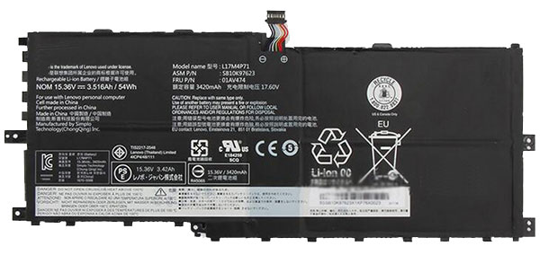 Erstatte Bærbart Batteri LENOVO  til 01AV474 