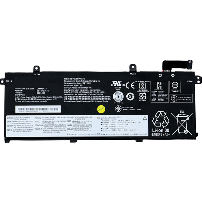 Erstatte Bærbar Batteri LENOVO  til ThinkPad-T490 