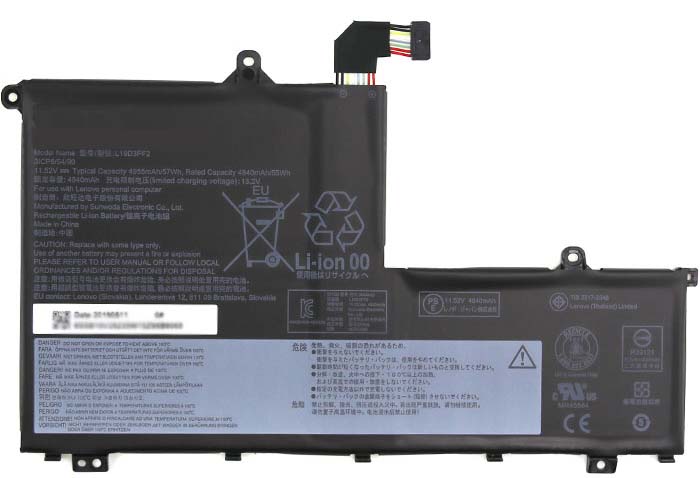 Erstatte Bærbart Batteri LENOVO  til ThinkBook-14-IIL 