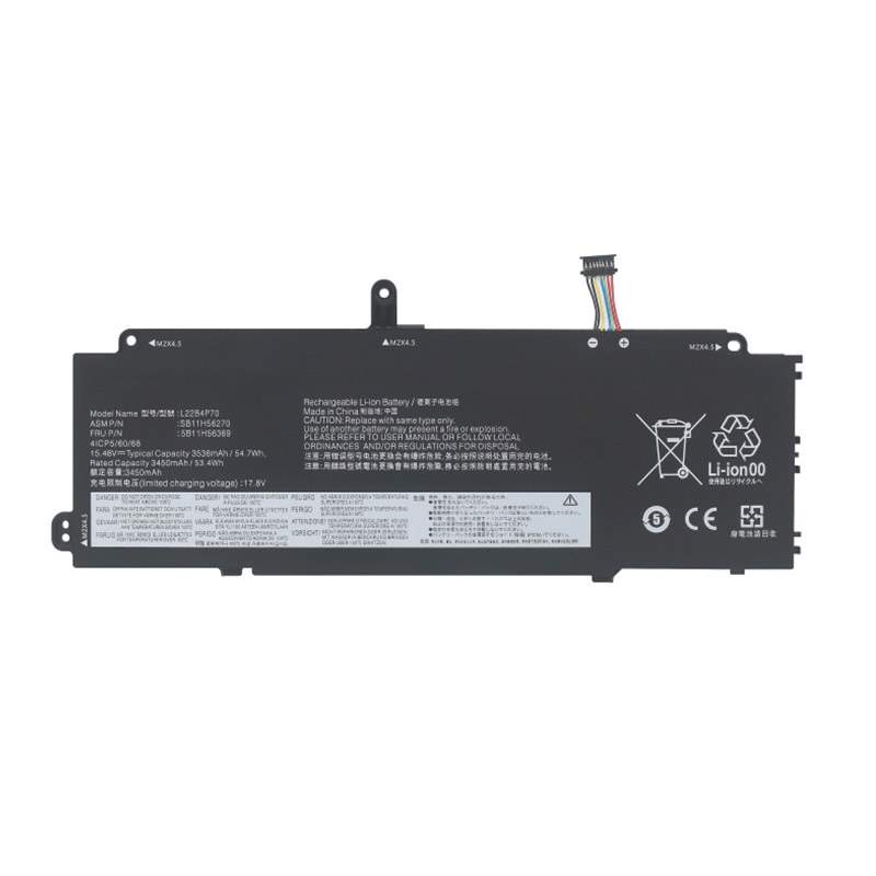 Erstatte Bærbar Batteri LENOVO  til L22B4P70 