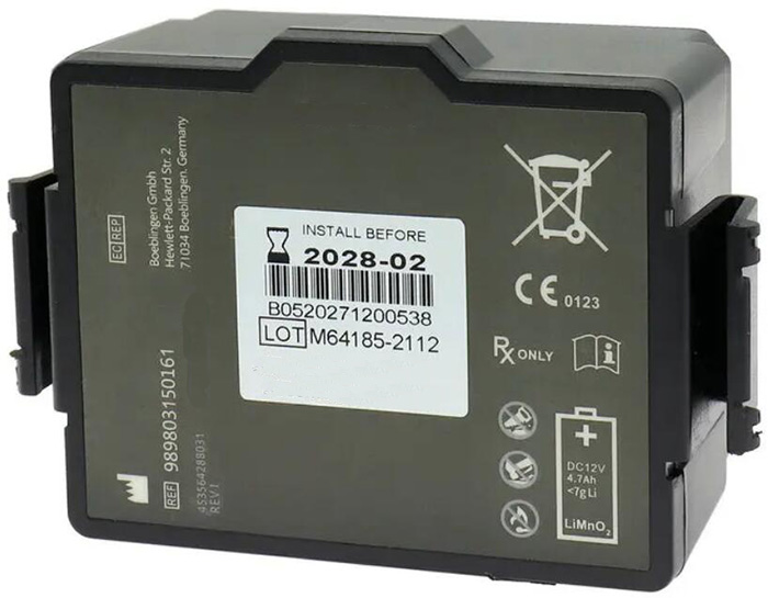 Erstatte Defibrillator batterie PHILIPS  til 453564594921 